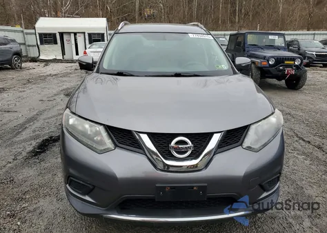 2014 Nissan Rogue S z USA, uszkodzony, nr VIN 5N1AT2MV2EC801107